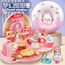 Toy girl play house princess doll house 5 girls 3 to 4-6 years old girls 8 children 9 birthday gifts 7