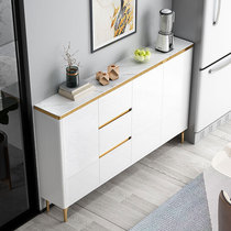 Light luxury dining cabinet ultra-thin narrow living room storage against the wall modern simple tea storage cabinet household kitchen cabinet