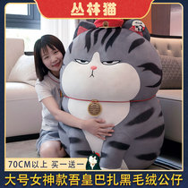 Royale ten thousand Sleeping Baza Black Plush Toy Paparazzi Bed Cloth Dolls Big Number Cute Kitty Cute Pillow Birthday