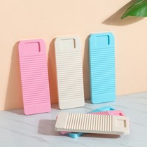 Washboard home old-fashioned thickened laundry basin laundry board plastic kneeling laundry board non-slip large size