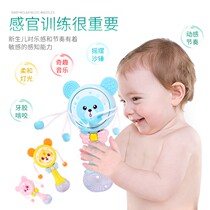 Rattle toys baby can bite boiled newborn baby Wave 2 months puzzle early education rattle 0 a 1 year old 345