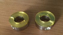 With polyurethane spacer fixed ring opening type polyurethane shaft sleeve buffer anti-shock ring optical axis Thrust ring