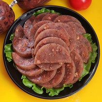 Authentic donkey meat stew vacuum packaging ready-to-eat donkey meat enema Hebei Zhaoxian specialty donkey meat sausage meat cake