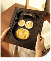 Baby one year old souvenir custom newborn baby hand and footprints set up 100 days creative one year old foot printing mud