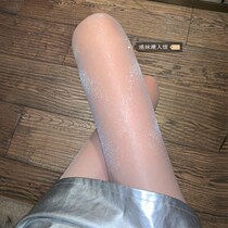 SK Pearl Socks Micro-flash Summer Transparent Socks Sexy Socks Wonder Socks Anti-hooked Trousers