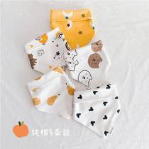 Full cotton age Saliva Towel Baby Pure Cotton Walled Mouth Newborn Turban Children Scarves With Saliva Pocket Baby Triangle Towels