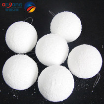Christmas Decorations Christmas Tree Pendant Scene Arrangement 4-50cm Christmas Snow Powder Balls Decorated Snowball Foam Ball