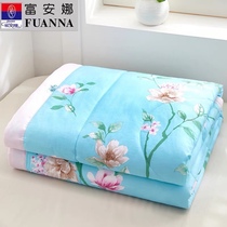 Fuanna Home Textile air conditioning by pure cotton 100% All cotton Summer cool quilts by single double washable summer quilts by gift