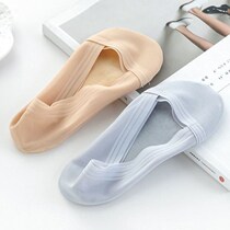 Romantic Boat Socks Womens Pure Cotton Shallow Mouth Invisible Socks Korean version Spring Summer Ice Silk Low Gang 100 lap up for big socks Sox children Short socks