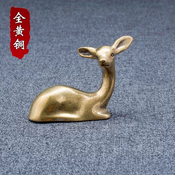 黄铜鹿摆件工艺品-黄铜鹿摆件工艺品促销价格、黄铜鹿摆件工艺品品牌- 淘宝
