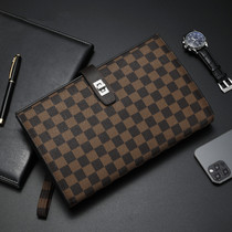 Special Counters European And European Fashion Mens Thin handbags Genuine Leather Business Youth Personality Envelopes Bag Men Bags