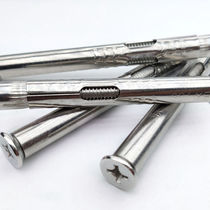 Special pull-blasting screw for expanded flat-head built-in doors and windows in stainless steel cross countersunk head