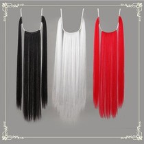 Fake beard simulation opera beard mouth drama beard Sanliu Black three White three gray three gray three lock fake beard Beijing opera table