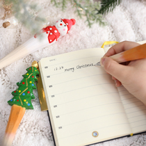 Christmas decorations atmosphere dress up props ins ins Santa Claus dress up Pen childrens toys small gift ornaments
