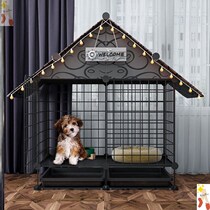 Dog Cage Cage Small Dog Villa With Toilet Dog House Small Dog Teddy Beaume Dog Kennel Pet Fence Dog House