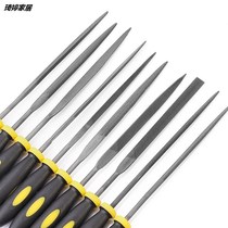 Throat diamond alloy file set small steel file metal grinding tool 10 sets of gold steel mini assorted