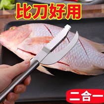 Stainless steel Poultry general Enterosater kill yellow eel Caesarean Caesarean Belly Knife Son Open Chicken Intestines Duck Intestines Cesarean Scales