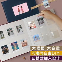 Polaroid wedding sign-in book can write interstitial 3-inch photo album Fuji mini Polaroid photo album storage book