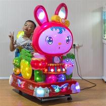 Rocking car coin commercial Childrens Home New Electric children supermarket door swing machine swing car