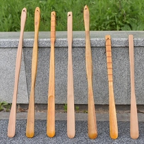 Lengthened bamboo shoehorn shoehorn shoehorn shoehorn old man shoeplucker shoelift shoehandle