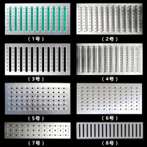 Stainless steel kitchen sewer trench cover grille drain drain rainwater grate manhole cover non-slip open trench