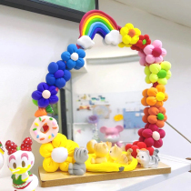 Little red book ultra light clay mirror diy material color clay makeup mirror transformation creative warm field