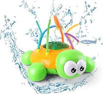 Cross-border Hot Sell Spin Outdoor Water Spray Turtle Sprinkler Toy Bathroom Drama Water Bath Baby Bath Toys Wholesale