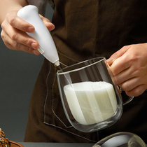 Milk Bubblemaker Home Coffee Milk Bubble Electromechanical Mini-Bubblemaker Handheld with Hair Milk Bubber milk agitators