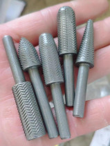 Electric rotation file compressed steel file soft metal grinding head cutter knife head 6mm rust - down angle grinding