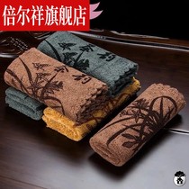 Tea towel cloth absorbent high-grade Chinese small tea table tea table special absorbent towel rag tea towel mat tea towel