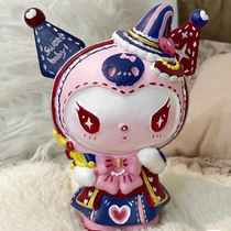 Slowly-resistant doll colored savings cans night market painting showing non-gypsum net red Culomy toys