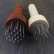 Meat Punch Inserter Loose Hammer Needle Flavor Chicken Leg Tendon Piercing Meat Steak Needle Stainless Steel Needle Piercing Meat Steak Fine Break
