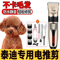 Teddy special pet hair pusher dog shaving artifact electric hair clipper professional barber tool shearing scissors set