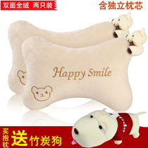 Car headrest neck pillow a pair of car neck pillow cartoon waist set car seat pillow car supplies