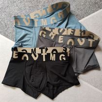 Modale Briefs Mens Underwear Ice Silk Four Corners No Marks Breathable Antibacterial Loose big code Guys Hiring shorts Head