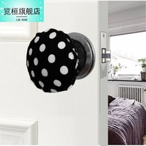 View Hwan Round Pure Cotton Door Pull Glove Protective Sleeve Door Handle Gloves Anti-Static Round door Gloves Single