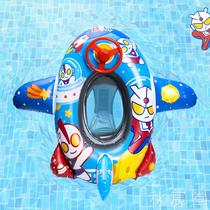Aircraft styling childrens swimming ring can be sitting on the side of baby infant swimming circle inflatable swimming ring floating ring