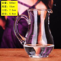 Thickened glass white wine divider creative household foreign wine wine decanter small tied pot hotel bar special