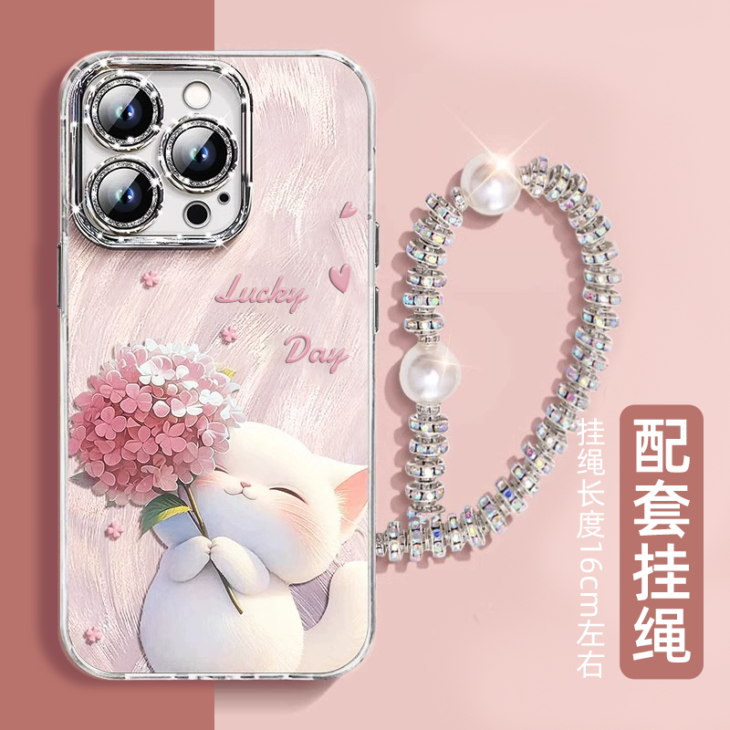 捧花猫咪TPU材质软边智能够机壳最后好不好?值得买吗。