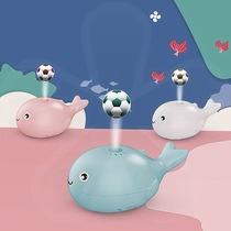 Air Suspension Ball Soccer Toy Dolphin Whale Charging Childrens Fan Blowing Ball Baby Mini Swing Ball