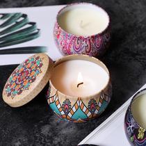 Incense Candle Walk Horse Light Tray Swivel Candle Holder Tool Suit Romantic love Candle Light Dinner Table Swing Piece