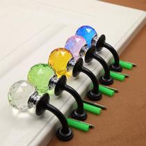 Spherical Crystal Hangover Hook Single Hook Zinc Alloy Creative Antique Golden Toilet Cloakroom Hook Factory