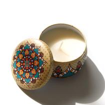 Dream Rotating Wax Candlelit Girl Romantic Candle Light Walking Horse Light Scented Lavender Candle Tabletop Table Pendulum with birthday present