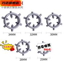 FRRK Penis Head Stimulation Lock Fine Ring Coronary Sulcus Ring Screw Adjustable Boys Masculine Lock Mood Toy