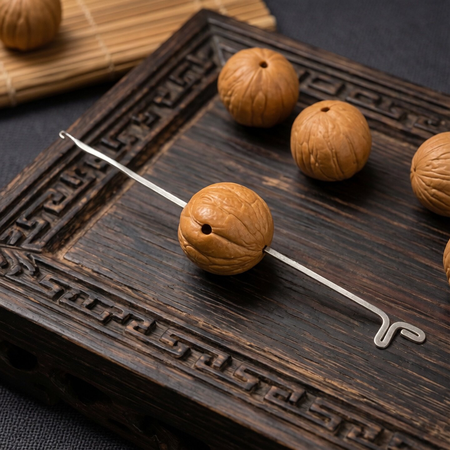 文玩堂：曹大龙文玩胡桃（小众高端） 文玩桃核大三通-文玩桃核大三通促销价格、文玩桃核大三通品牌- 淘宝