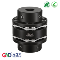 Guangzhida GLTB45 high-steel coupling CPSWWK step diaphragm keyway high-precision motor DB elasticity