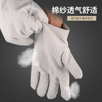 Golmud Welder Workplace Labor Gloves 521 Anti - smooth and soft canvas wear resistant mechanical protection