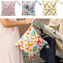 Baby paper Diaper Diaper not wet cashier bag for outdoor portable baby clothes Diaper Diaper Diaper Bag waterproof
