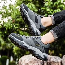 2022 new autumn mens shoes large size labor insurance shoes winter breathable waterproof non-slip sports work outdoor hiking shoes