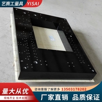 Precision mechanical components Guide rail beam hole slot granite 00 granite can be customized